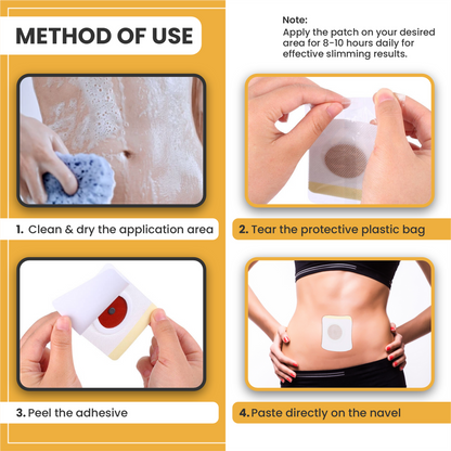 Original Korean Slimming Body Patches (Pack of 30)