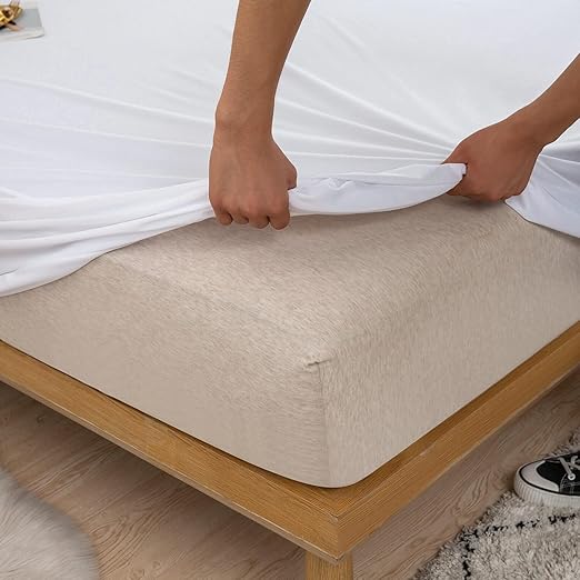 Waterproof Mattress Protector - White