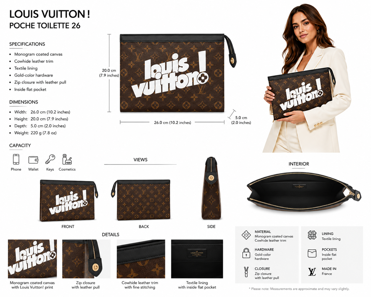 Louis Vuitton Monogram Pochette Voyage MM bag