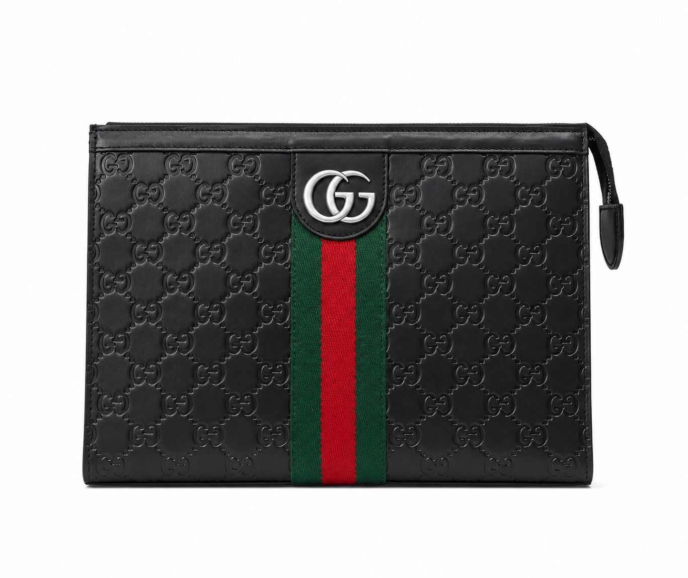 Gucci GG Embossed Leather Bag