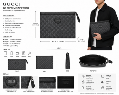Gucci GG Supreme Bag